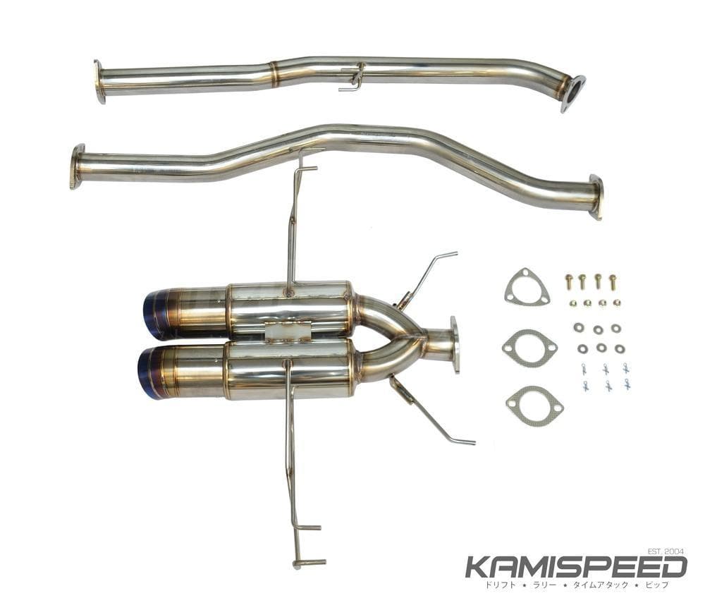 J's Racing FX-PRO 70RS SUS Plus Cat-Back Exhaust | 17+ Honda Civic Type R