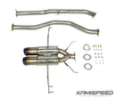 J's Racing FX-PRO 70RS SUS Plus Cat-Back Exhaust | 17+ Honda Civic Type R