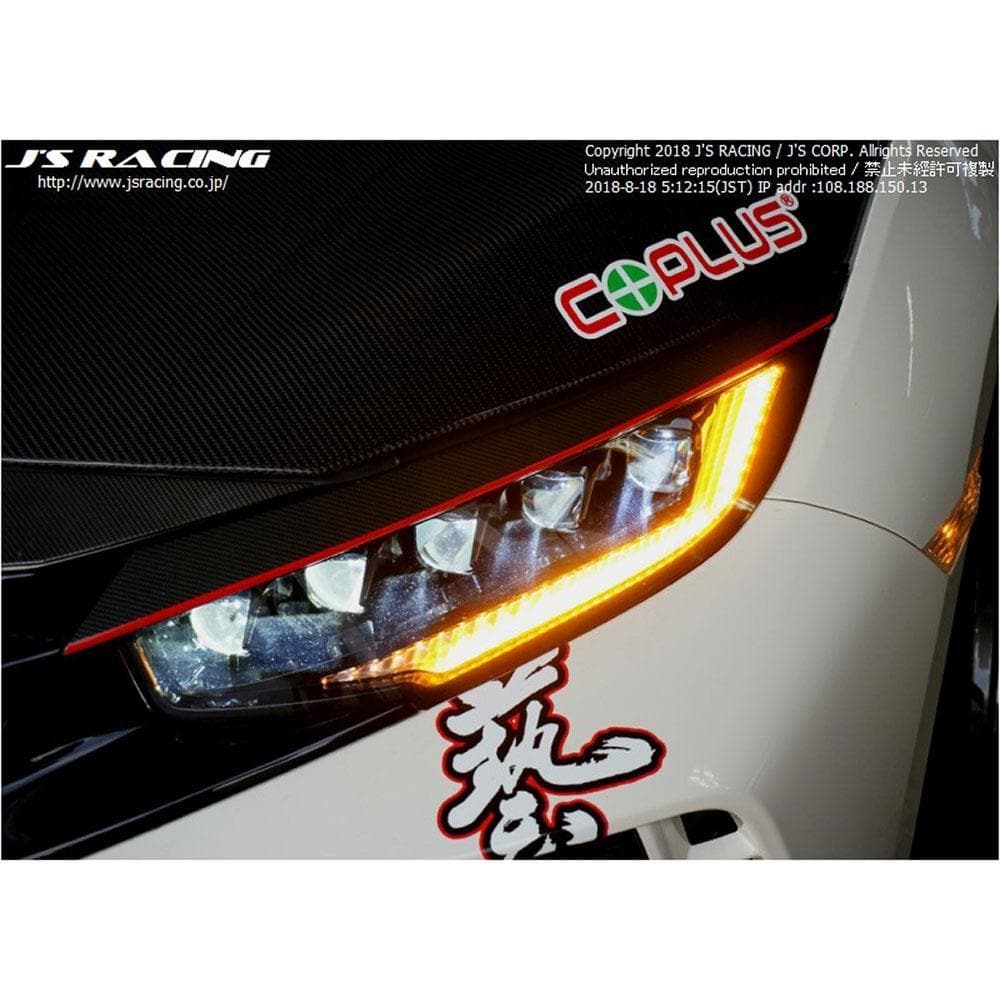 J's Racing LED Headlights for 2017+ Honda Civic Type R