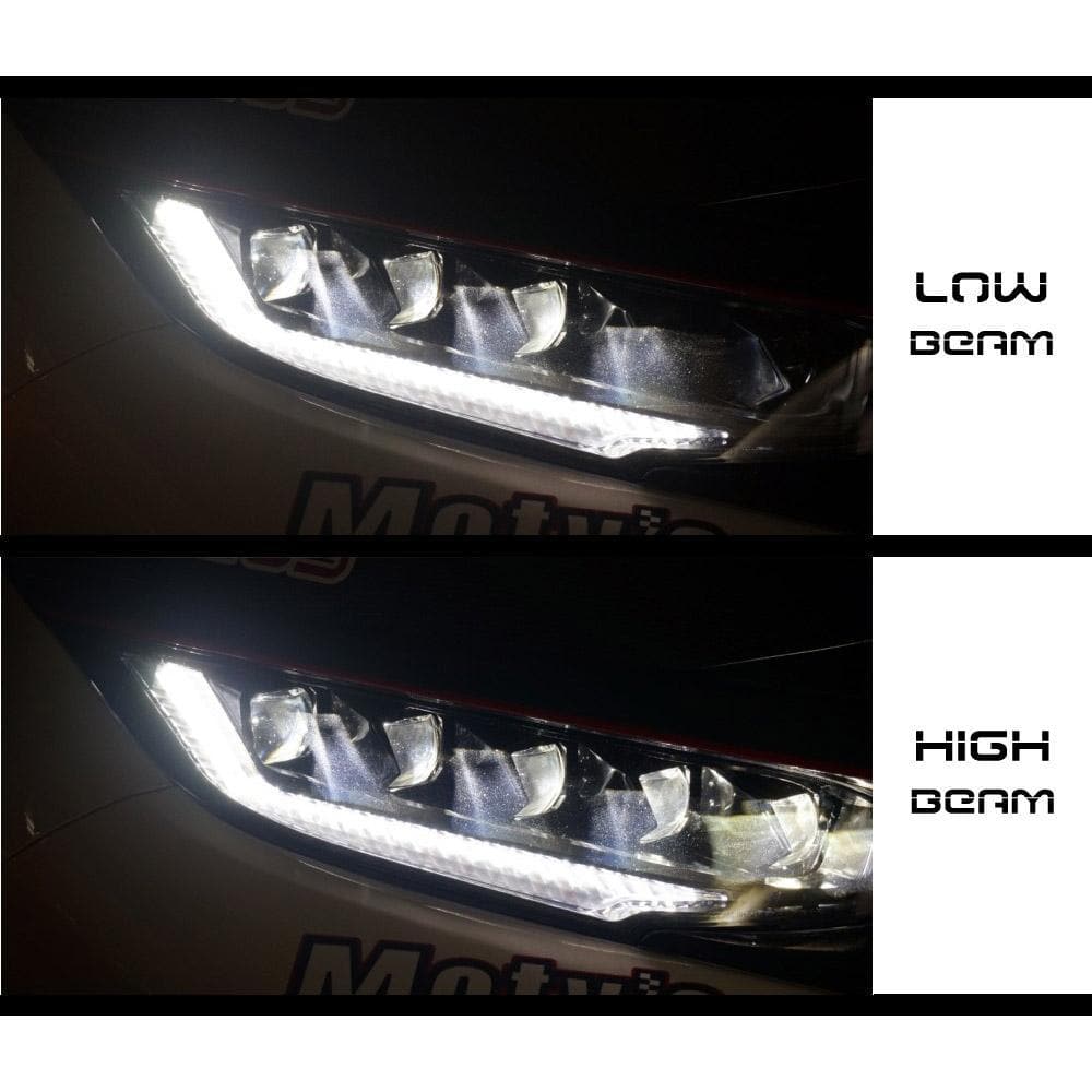 J's Racing LED Headlights for 2017+ Honda Civic Type R