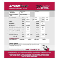 Kelford Rally Camshaft Set for 08-15 Mitsubishi Lancer Evolution X