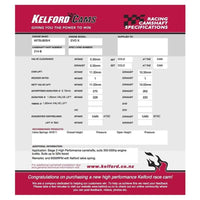 Kelford Stage 2 Camshaft Set for 08-15 Mitsubishi Lancer Evolution X
