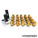 Kics Leggdura Racing 2-Piece 35mm Lugnuts and Locks