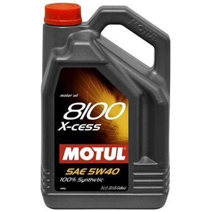 Motul 5L Synthetic Engine Oil 8100 X-Cess 5W40