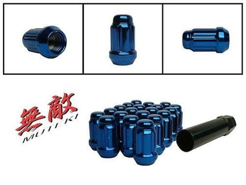 Muteki 12X1.50 Lug Nuts Closed Blue