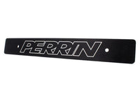 Perrin 2 Sided Black License Plate Delete Panel for 2006-2019 WRX & STi