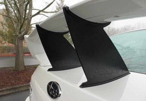 Perrin Black Single Wing Stabilizer for 2011-2014 Subaru STi Sedan