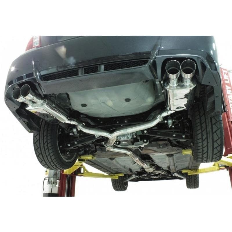 Perrin Catback Quad Tip Resonated Exhaust for 2011-2018 WRX & STi Sedan