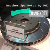Project Mu 2-Piece Front Rotors (OEM Size) 2018+ Subaru WRX STI