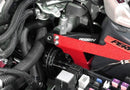Perrin 08-12 Subaru STi Hatchback / 11-12 STi Sedan Master Cylinder Bracket - Red (perPSP-BRK-401RD)