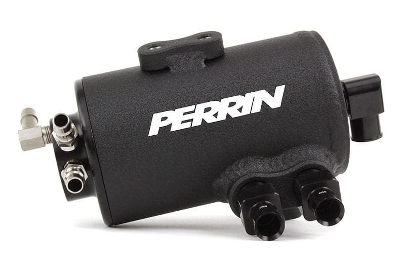Perrin 02-21 WRX / 04-21 STI / 05-09 OBXT / 05-09 LGT Wrinkle Black Air Oil Separator Kit