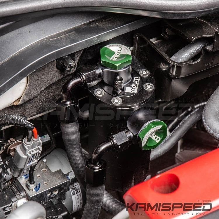 Radium Dual Catch Cans for 17+ Civic Type R