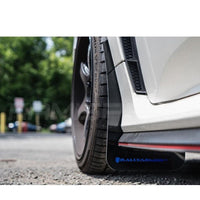 Rally Armor Black Mud Flaps Blue Logo for 2017+ Honda Civic Type R (MF47-UR-BLK/RD)
