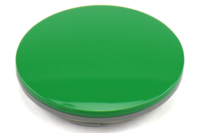 Rays A-Flat O-Ring Type Center Cap - GT Green