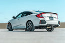 Remark 2017 Civic Si 4 Door Sedan Cat Back Exhaust w/Stainless Double Wall Tip (Not Resonated)