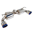 Remark Nissan 370Z V2 Axle-Back + Mid Pipe Burnt Double Wall Tip Exhaust