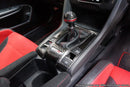 Revel GT Dry Carbon Shifter Panel Cover | 2017+ Honda Civic Type R (1TR4GT0AH01)