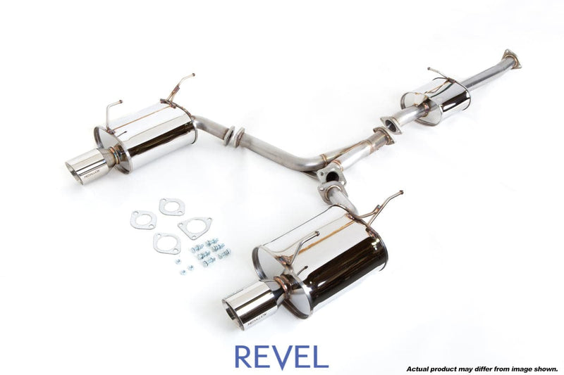 Revel 00-09 S2000 Medallion Touring-S Catback Dual Muffler Exhaust main image 1