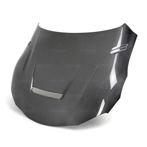 Capó de fibra de carbono de doble cara estilo VS Seibon 2020 Toyota Supra A90 (seiHD20TYSUP-VS-DS)