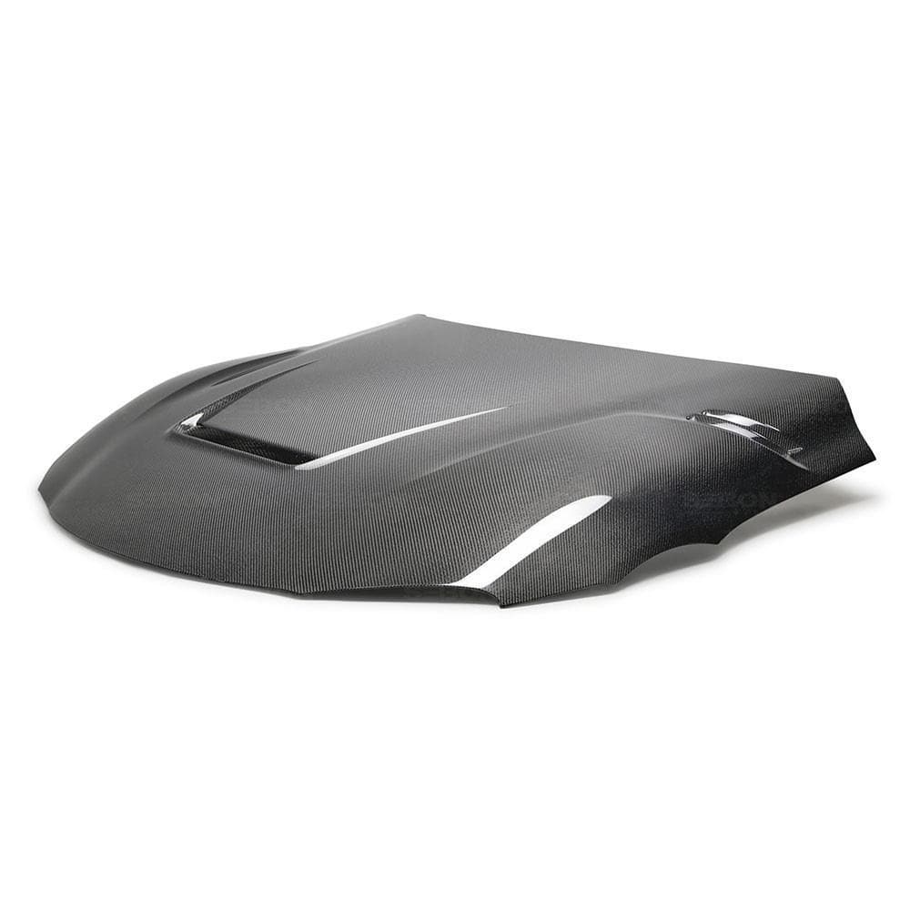 Capó de fibra de carbono de doble cara estilo VS Seibon 2020 Toyota Supra A90 (seiHD20TYSUP-VS-DS)
