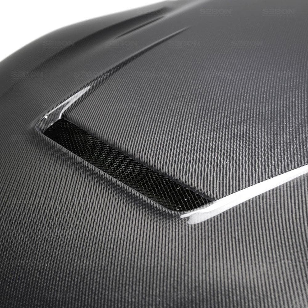 Capó de fibra de carbono de doble cara estilo VS Seibon 2020 Toyota Supra A90 (seiHD20TYSUP-VS-DS)