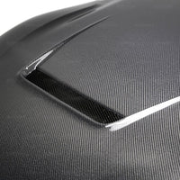 Capó de fibra de carbono de doble cara estilo VS Seibon 2020 Toyota Supra A90 (seiHD20TYSUP-VS-DS)