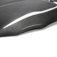Capó de fibra de carbono de doble cara estilo VS Seibon 2020 Toyota Supra A90 (seiHD20TYSUP-VS-DS)