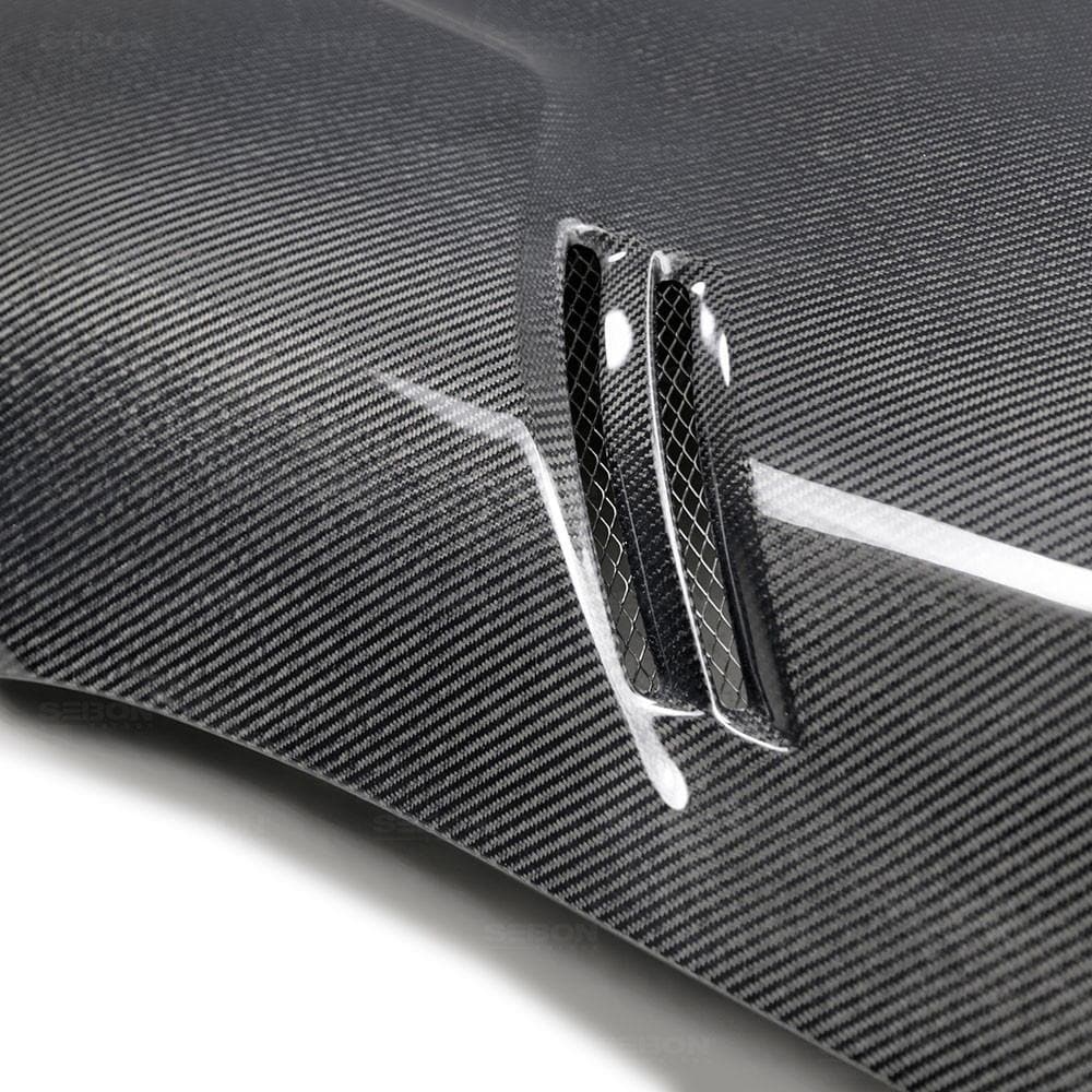 Capó de fibra de carbono de doble cara estilo VS Seibon 2020 Toyota Supra A90 (seiHD20TYSUP-VS-DS)