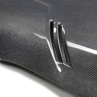 Capó de fibra de carbono de doble cara estilo VS Seibon 2020 Toyota Supra A90 (seiHD20TYSUP-VS-DS)