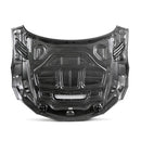 Capó de fibra de carbono de doble cara estilo VS Seibon 2020 Toyota Supra A90 (seiHD20TYSUP-VS-DS)