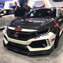Seibon Carbon Fiber TA-Style Front Spoiler for 17+ Honda Civic Type R