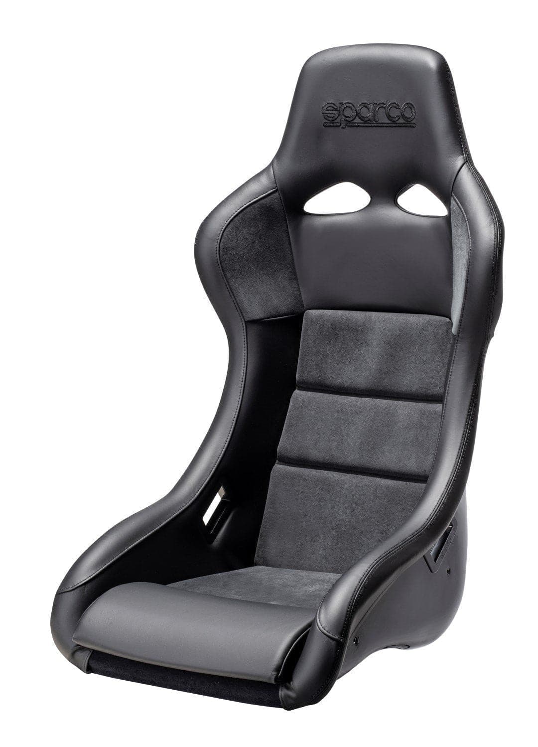Sparco Seat QRT Performance Leather & Alcantara in Black