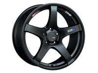 SSR GTV01 18x8.5 5x114.3 40mm Offset Flat Black Wheel