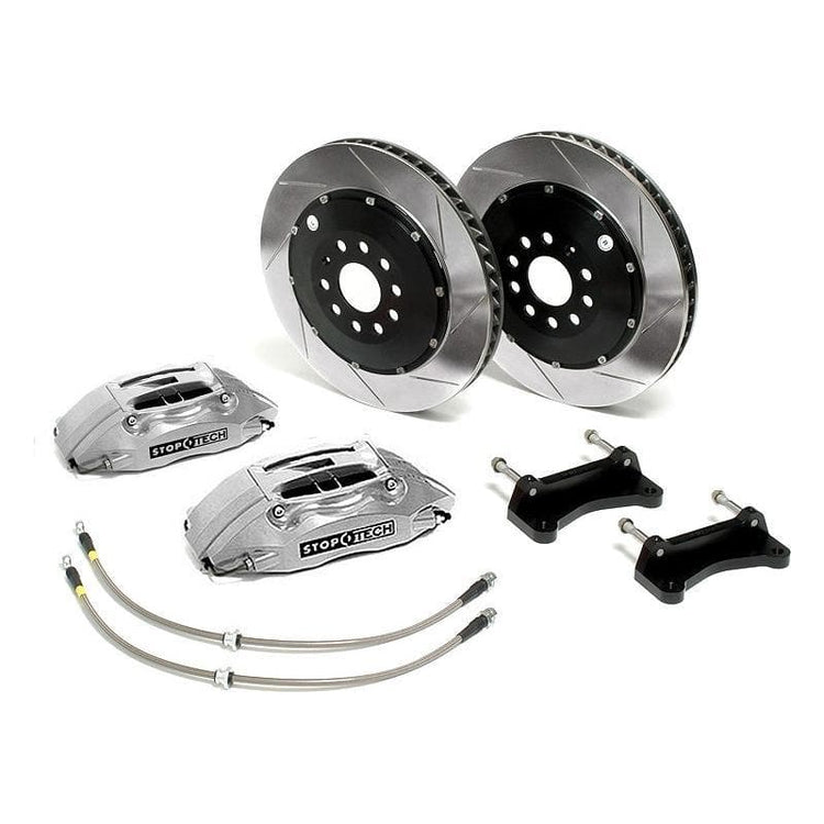 Stoptech Calipers StopTech Front Big Brake Kit for the Honda S2000 AP1 AP2 in Silver ...