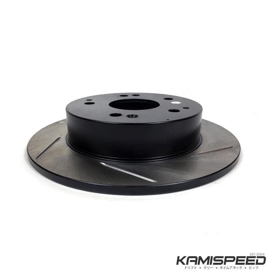 StopTech Power Slot 90-01 Integra / 93-05 Civic EX/93-97 Civic Si Fr Left Slotted CRYO-STOP Rotor main image 1