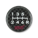 Subaru Japan STi Shift Pattern Emblem 6MT