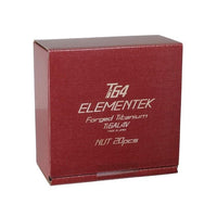 Ti64 Elementek Titanium Lug Nut Set for 12 x 1.25 application Blue