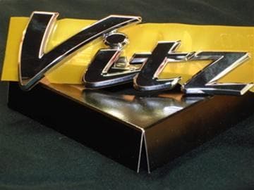 Toyota Japan Rear "Vitz" Emblem Yaris '06+