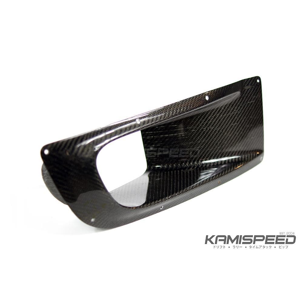 Varis CF Oil Cooler Duct Guide 03-07 Evo 8/9 | KamiSpeed.com