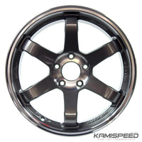 Volk Racing TE37 SL 18x9.5 +38 5x120 Pressed Graphite