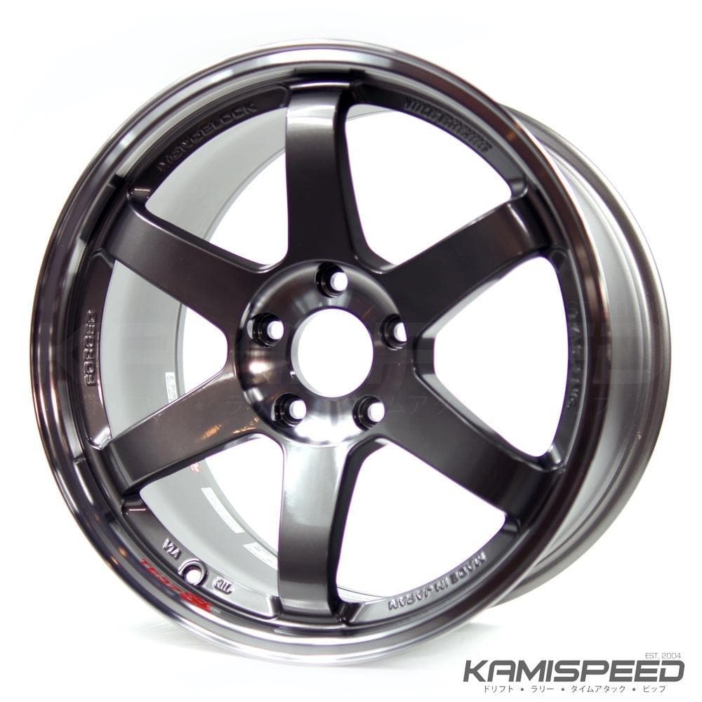 Volk Racing TE37 SL 18x9.5 +38 5x120 Pressed Graphite