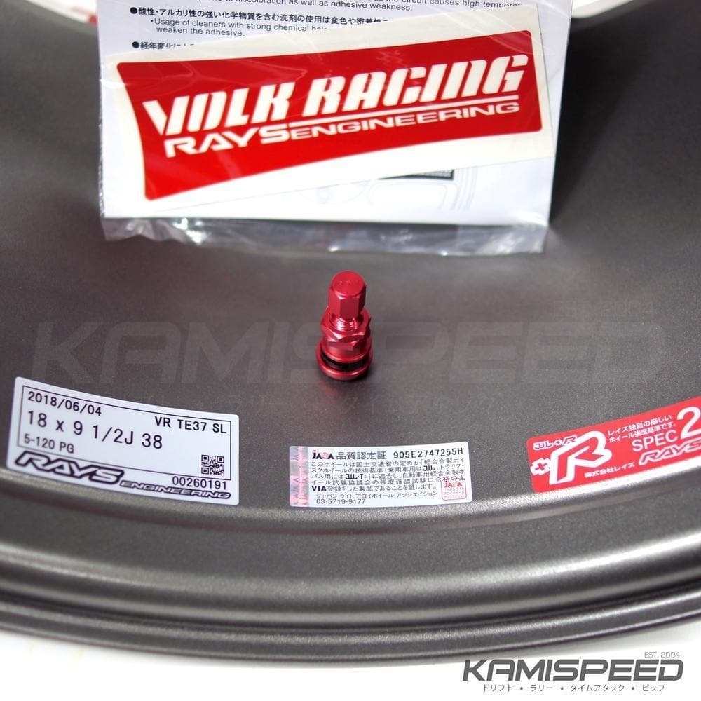 Volk Racing TE37 SL 18x9.5 +38 5x120 Pressed Graphite