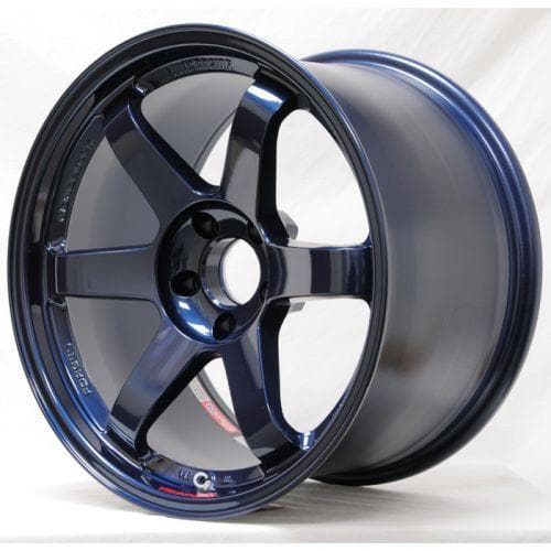 Mag Blue Rims Volk Racing TE37SL - 18x10.5 +22 5x114.3 Mag Blue