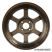 Volk Racing TE37V Bronze | 15x8 0 4x100