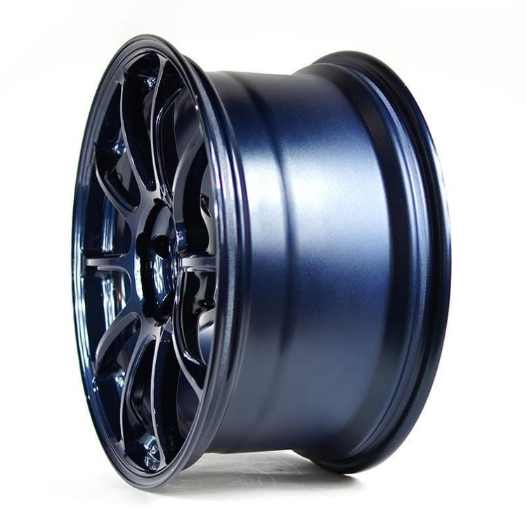 Volk ZE40 19x9.5 +45 5x120 Mag Blue Type R | KamiSpeed.com
