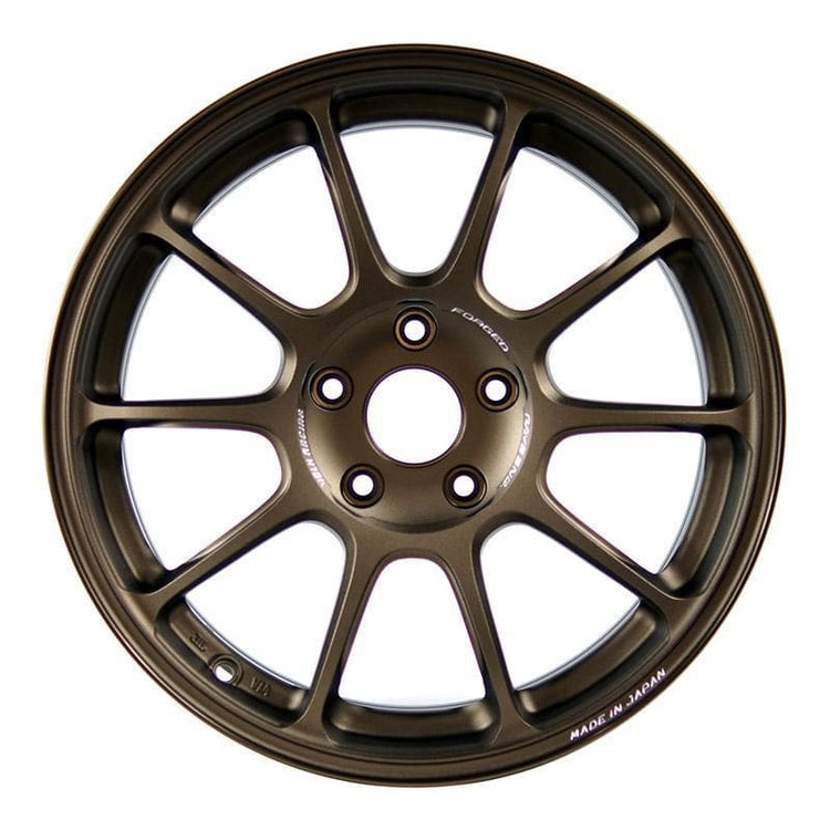 Volk Racing ZE40 17x8 +38 5x114.3 Bronze CR-Z | KamiSpeed.com