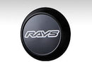 Rays G27 O-Ring High Type Center Cap (Black/White)