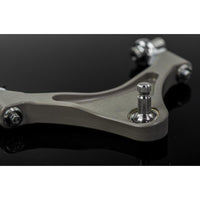 Voodoo13 Front Upper Control Arms Grey for 07-08 G35 Sedan, 370Z, G37, and 14-15 Q60