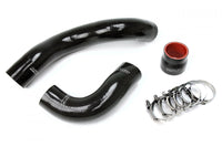 HPS Black Reinforced Silicone Intercooler Hose Kit for Honda 17-19 Civic Type R 2.0L Turbo