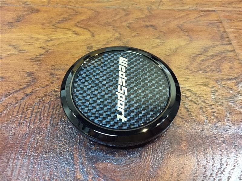 WedsSport Center Cap - Carbon Flat Type